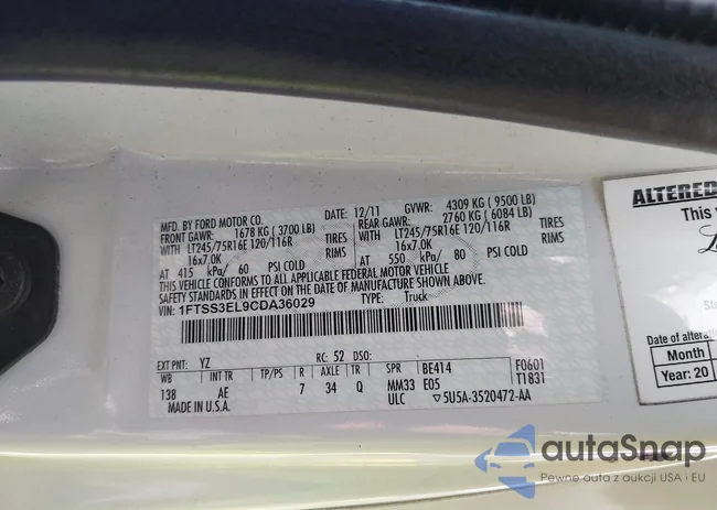 1FTSS3EL9CDA36029: 42490954