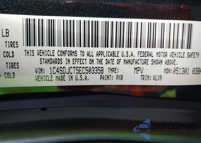 1C4SDJCT5EC503358: 42491055