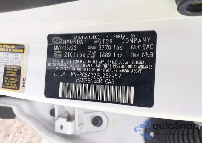 KMHRC8A37PU262957: 42491098