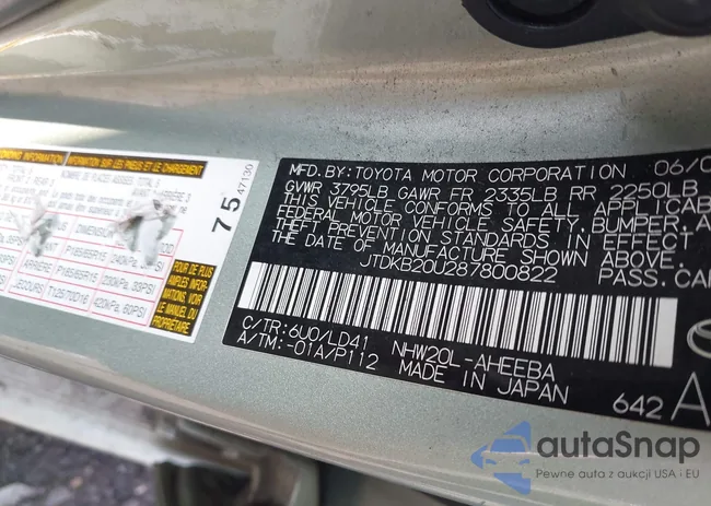 JTDKB20U287800822: 42490376