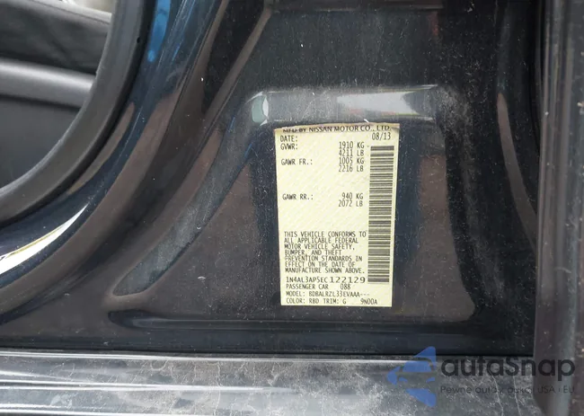 1N4AL3AP5EC122129: 42490514