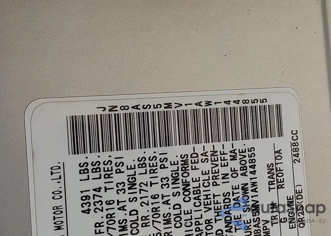 JN8AS5MV1AW144855: 42491840