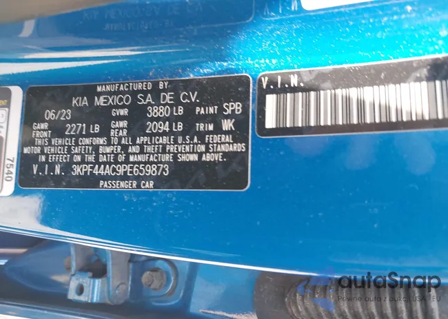 3KPF44AC9PE659873: 42491963