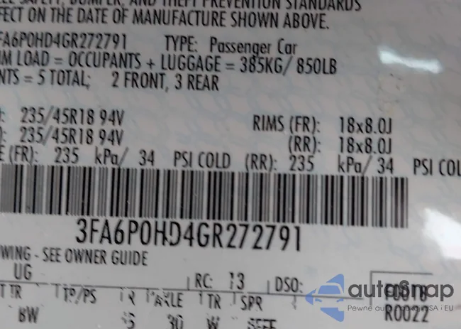 3FA6P0HD4GR272791: 42492147