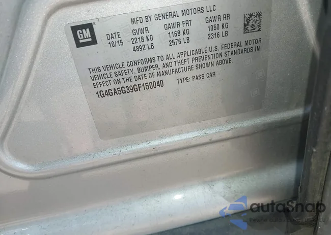 1G4GA5G39GF150040: 42492197