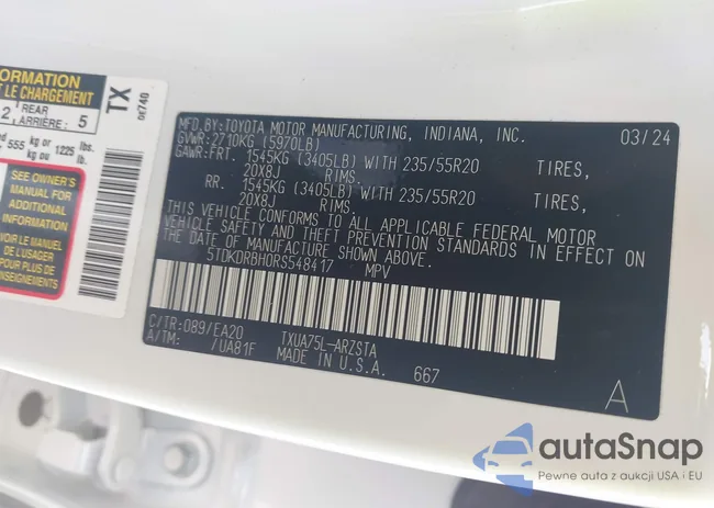 5TDKDRBH0RS548417: 42492887