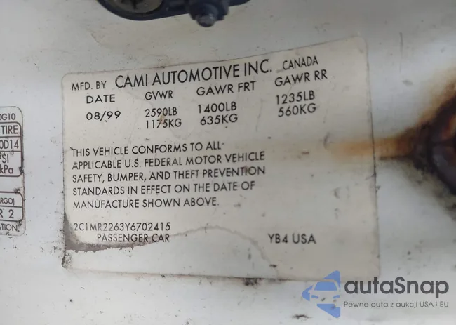 2C1MR2263Y6702415: 42492397