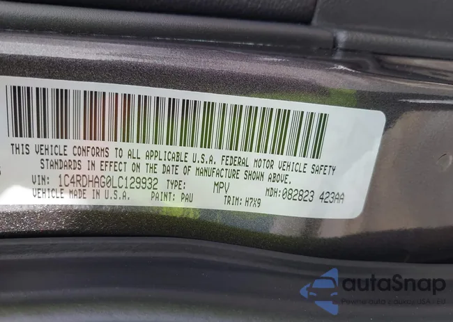 1C4RDHAG0LC129932: 42492411