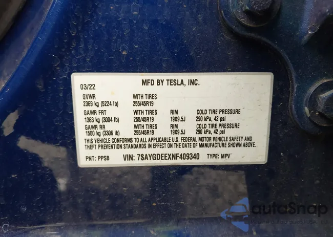 7SAYGDEEXNF409340: 42492458