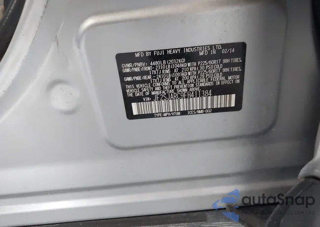 JF2SJARC9FH411384: 42492508