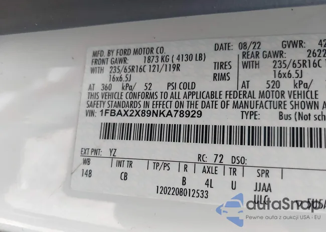 1FBAX2X89NKA78929: 42493797