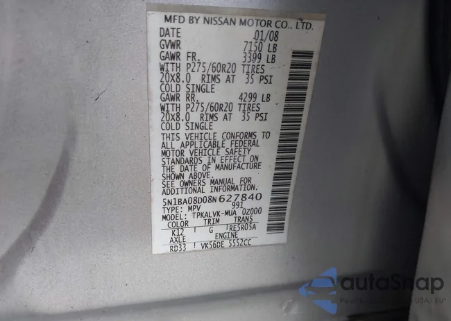 5N1BA08D08N627840: 42494246