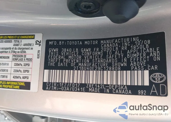 2T1BU40E29C128808: 42493352