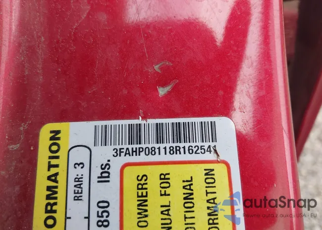 3FAHP08118R162541: 42493353