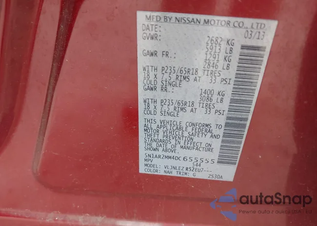 5N1AR2MM4DC655555: 42493665