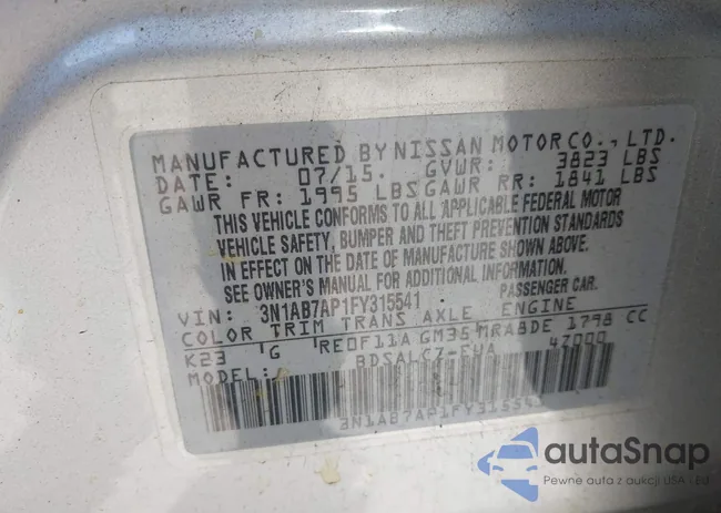 3N1AB7AP1FY315541: 42494845