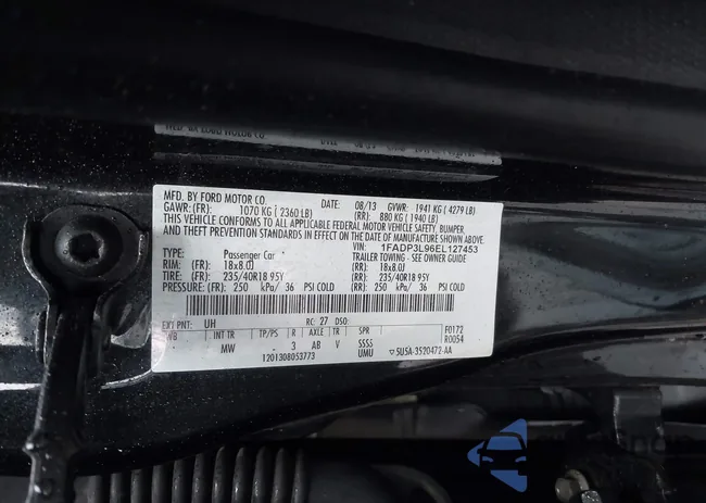 1FADP3L96EL127453: 42494983