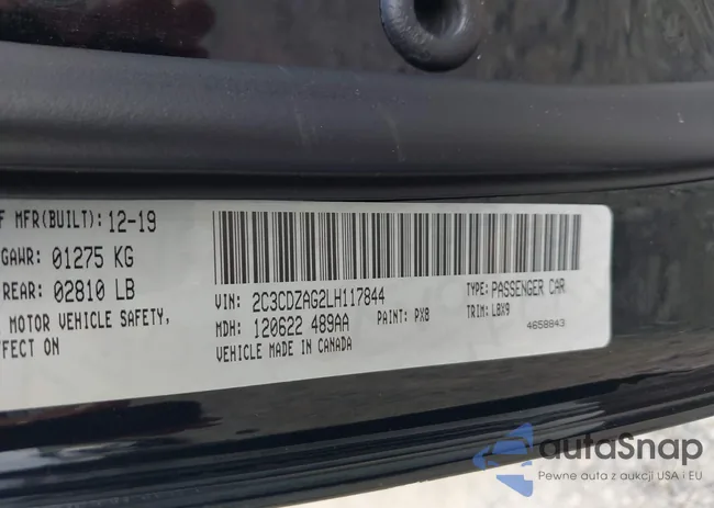 2C3CDZAG2LH117844: 42495009