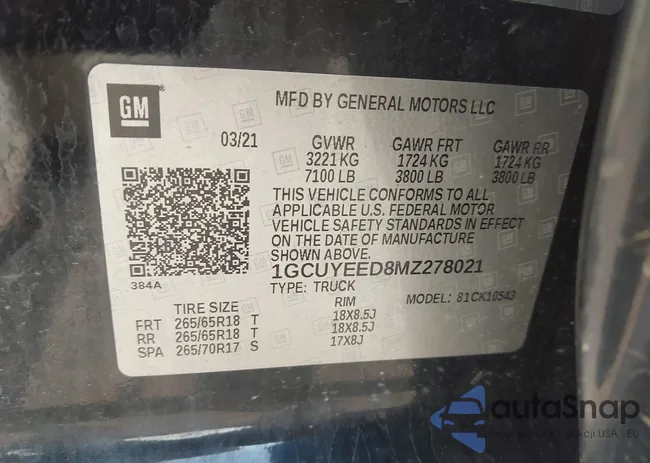 1GCUYEED8MZ278021: 42496077