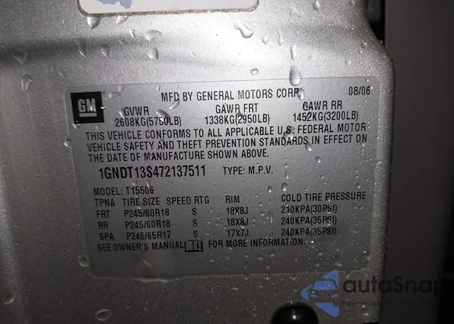 1GNDT13S472137511: 42497128