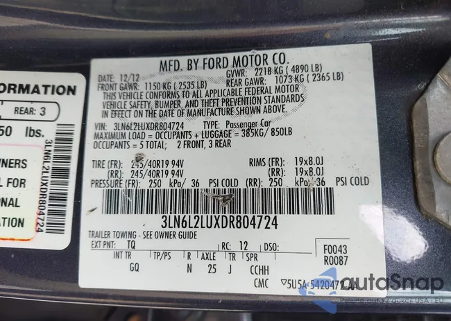 3LN6L2LUXDR804724: 42497221