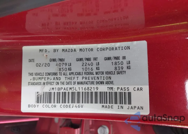 JM1BPAEM5L1168219: 42496288