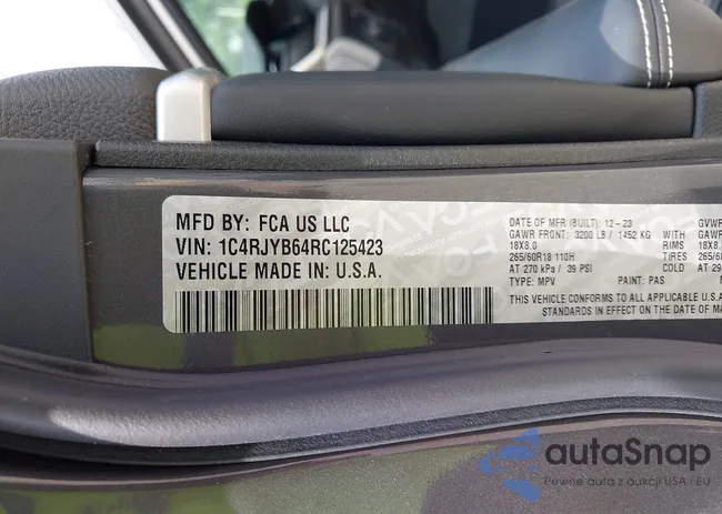 1C4RJYB64RC125423: 42497709