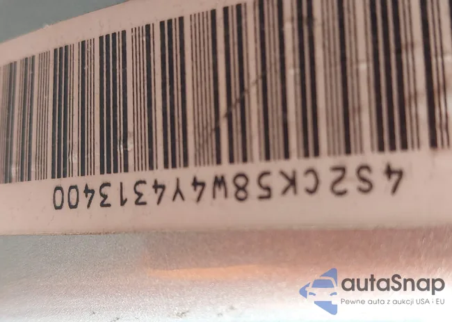 4S2CK58W4Y4313400: 42497786