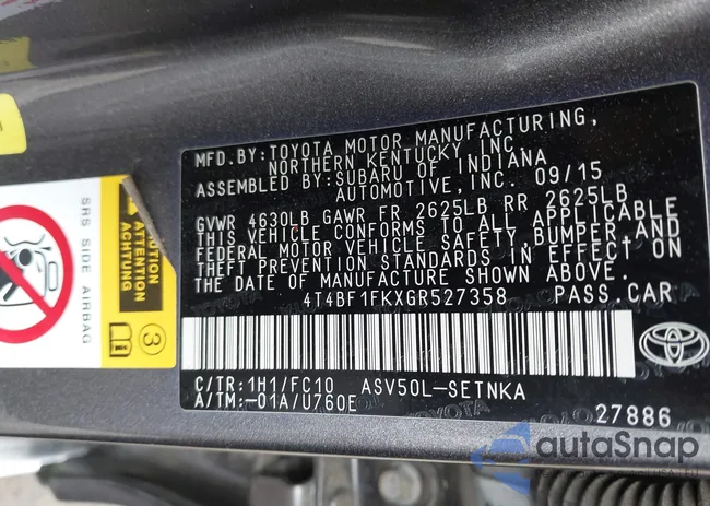 4T4BF1FKXGR527358: 42498048