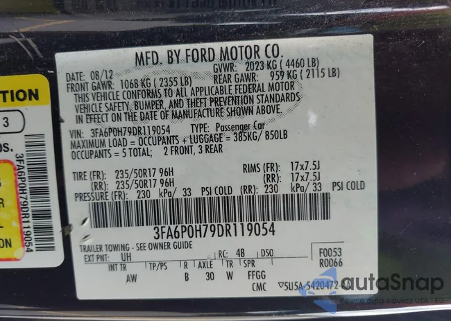 3FA6P0H79DR119054: 42498088