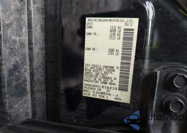 1N4AA5APXCC856439: 42498139