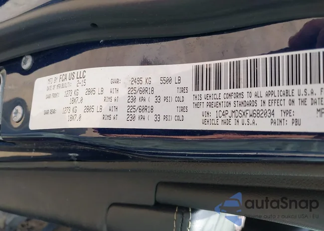 1C4PJMDSXFW682034: 42498253