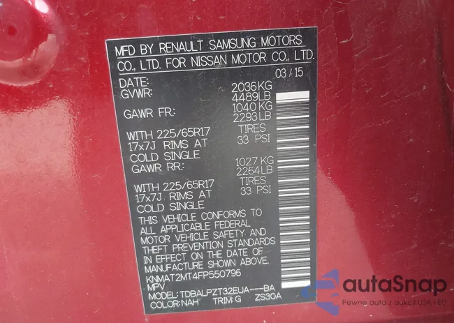 KNMAT2MT4FP550796: 42497369