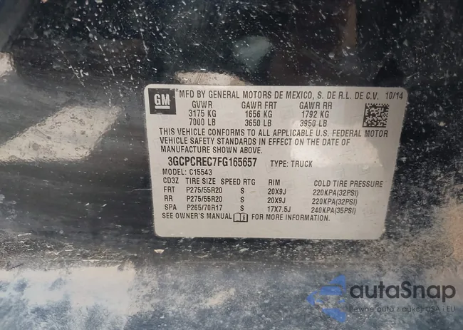 3GCPCREC7FG165657: 42497463