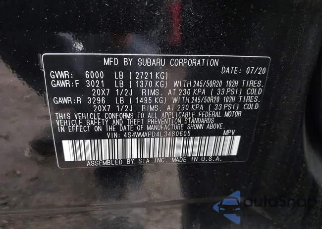 4S4WMAPD4L3480605: 42497524