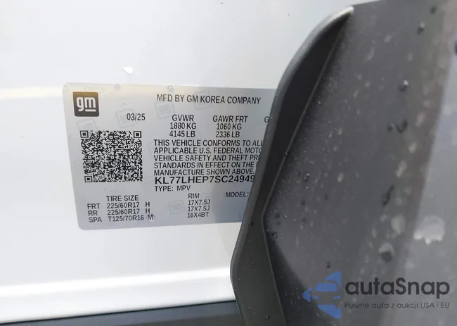 KL77LHEP7SC249498: 42498832