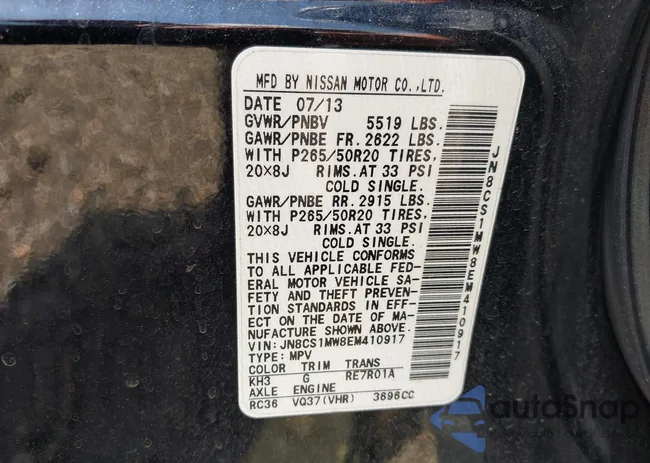 JN8CS1MW8EM410917: 42498946