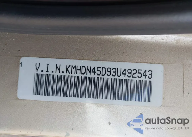 KMHDN45D93U492543: 42499115
