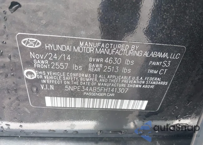 5NPE34AB5FH141307: 42499219