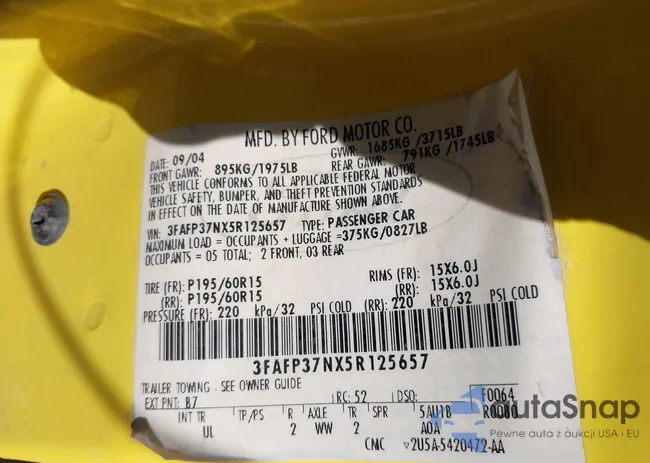 3FAFP37NX5R125657: 42498537