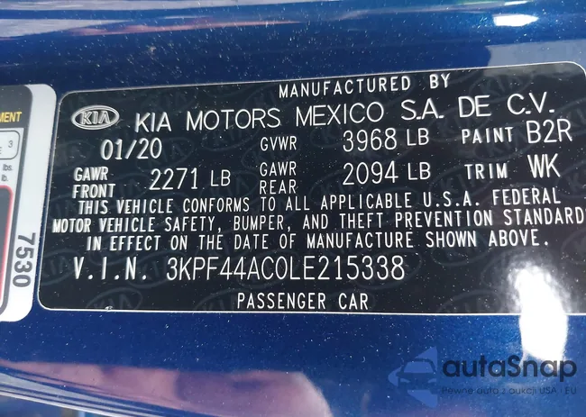 3KPF44AC0LE215338: 42498545