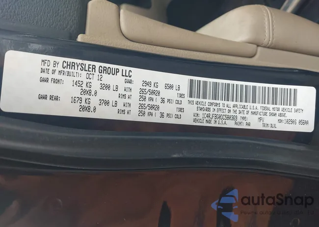 1C4RJFBG0DC580369: 42499590