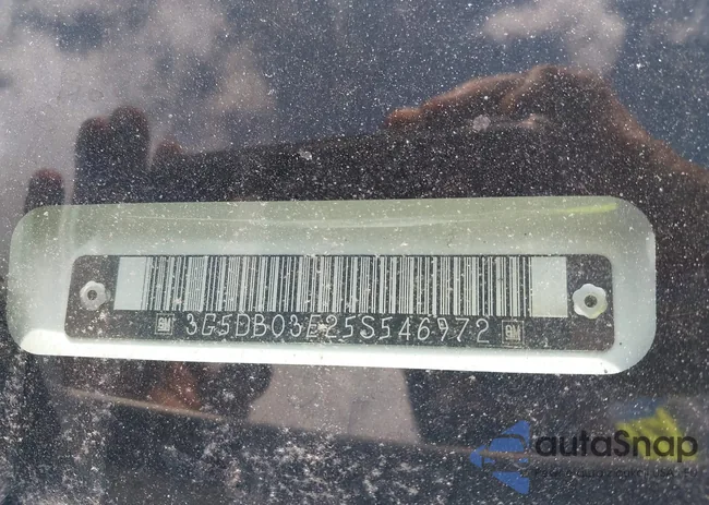 3G5DB03E25S546972: 42500905