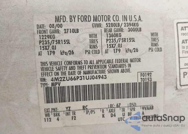 4M2ZU66P31UJ04943: 42500919