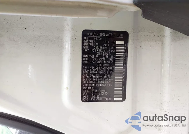 JN8AT3CB4MW201885: 42501727