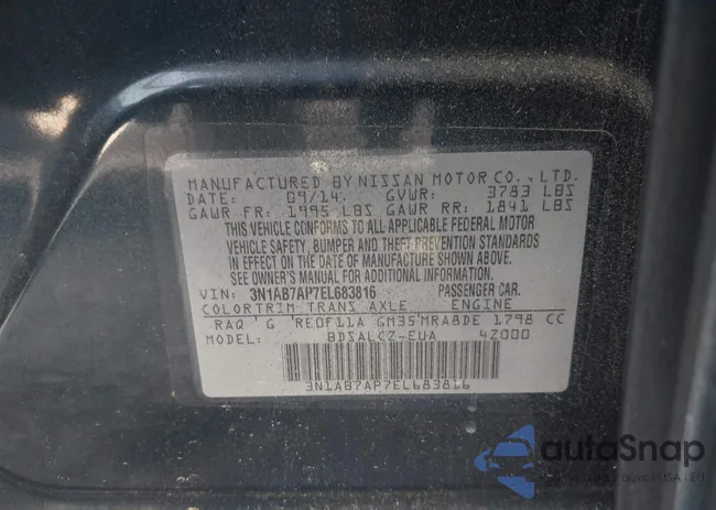 3N1AB7AP7EL683816: 42501255