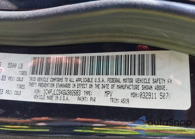 1C4PJLCS4GW302683: 42501352