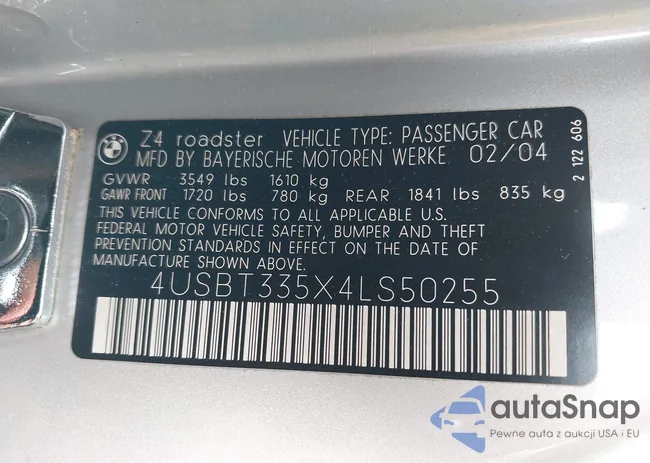 4USBT335X4LS50255: 42502747