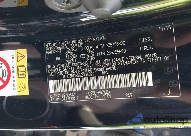 JTJBZMCA5G2004079: 42502874