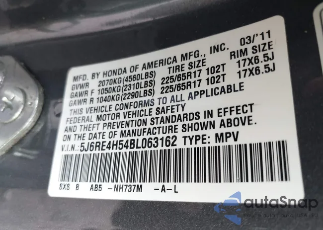 5J6RE4H54BL063162: 42503072